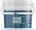 Pozemné prvky Taurine Powder 1 Gallon Bucket, Dietary Supplement, Bez prísad