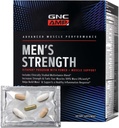 GNC AMP Men's Strength Vitapak proqramı, 1 Pack, Absorbable Creatine, Mass Building, Power Muscles, Anabolik Primers, Testosteron Boost, Proven Materialları, Multivitamin, 30-Day Supply