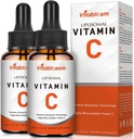 Liposomaalne C-vitamiin 2000mg Vedelik täiskasvanutele, kõrge imendumise VIT C, maksimeerida C-vitamiini, immuunsüsteemi ja antioksüdantide tugi, 60ML (2 pudelit)