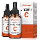 Vitablosom Liposomal Vitamin C 2000mg Liquid for Adults, High Absorption VIT C, Maximize Vitamin C, Immune System & Antioxidant Support, 60ML (2 Bottle)