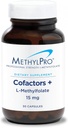 MethylPro L-méthylfolate 15 mg + Cofacteurs - Supplément en méthylolate de L pour les femmes et les hommes, vitamine méthylée B9 (5-MTHF) avec B6 et B12 pour la santé cérébrale, la concentration et le calme - 30 capsules (paquet de 1)
