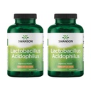 Swanson Lactobacillus Acidophilus Probiotic for Adults Seeking Daily Digestive and Bowel Health Support with 1 Billion CFU - Acid-Resistant (250 Capsules, 2 Pack)