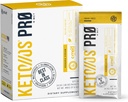 Pruvit Keto/OS Pro Banana Ceam + MCT Ketons - Keto/OS Pro suplementari per a l'Energia Boond, Millor i ajuda a combatre el procés Aing - 20 paquets