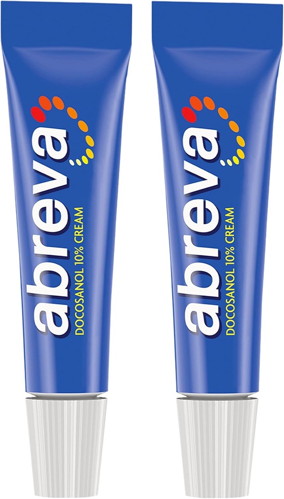 Abreva 10 Procento léčby Dokosanolem za studena, léčí Váš horečnatý blistr za 2, 5 dne - 0, 07 oz Tube x 2