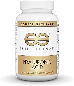 Source Naturals Skin Eternal Hyaluronic Acid, 50mg - 120 Tablets