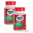 Move Free Advanced Glucosamine Chondroitin MSM Joint Support Supplement, Supports Mobility, Comfort, Strength, Flexibility & Bone, 120 Tablets/40 Servings (2 Pack)