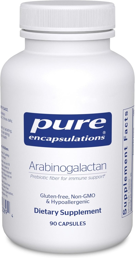 Pure Encapsulations Arabinogalactan | supplement for Liver Support, Immune Support and Colon Health* | 90 Capsules