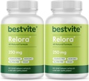 BESTVITE Filler-Free Relora 250mg (240 Вегетариански капсули) (120 x 2)  год.