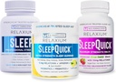 Relaxium Sleep | 60 капсул + быстрое таяние сна + гумми (Family Pack Sleep Bundle)
