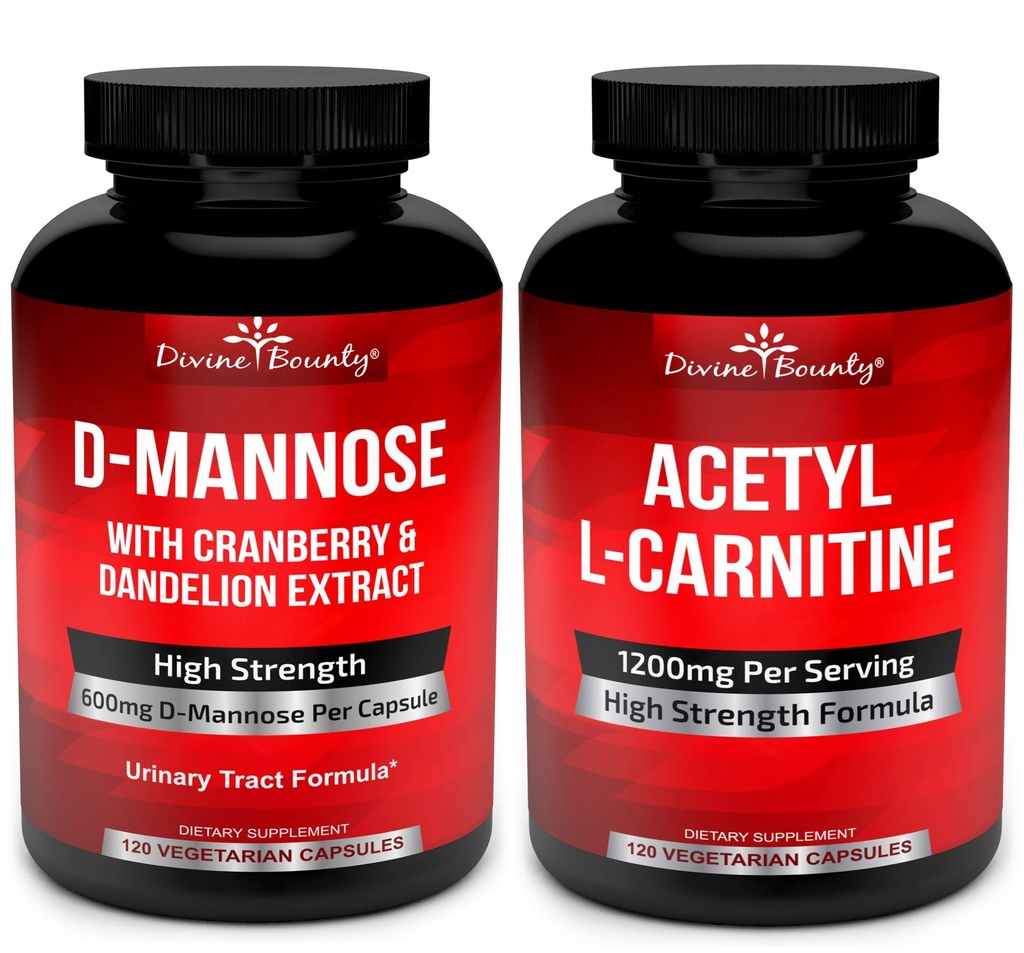D-Mannose & Acetyl L-Carnitine Bundle