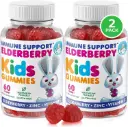 DR. MORITZ Melatonin for Kids, Vegan Sleep Aid Supplements with Low Sugar, Adult and Kids Melatonin Gummies with Strawberry Flavor, for Ages 4+, 60 Count