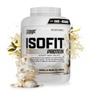 Nutrex Research IsoFit | Whey Protein Powder Instantized 100% Whey Protein Isolate | Muscle Recovery, Lactose-Free, Gluten-Free | Vanilla Bean Ice Cream 5lbs 70 Servings