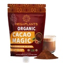 MegaPlants Cacao Magic (50 Servierungen) | Superfood 5 Pilzmischung | Lions Mane, Reishi, Chaga, Cordyceps, Turkey Tail | Smoothie, Hot Chocolate, Coffee Alternative
