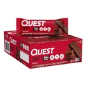 Quest Nutrition Chocolate Brownie Protein Bar, 20g Protein, 1g Sugar, 4g Net Carb, High Fiber, Gluten Free, Gluten Free, 12 Count