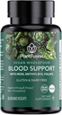 PlantFusion Vegan Iron suplementari per a Dones i homes - pit plat-Based Iron amb Vitamina C, Metyl B12, Fote - No-Constifing, Totfoo de Iron Pills per a l'Energia, Anemia & support de sang, 60Resules