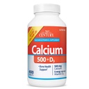 21st Century Calcium 500 mg Plus D3 Tablets, 400 Count