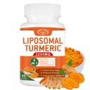 2200mg Liposomal Turmeric Curcumin Supplement with Black Pepper & Ginger Enhanced Absorption - 95% Curcumin Extract for Joint Support 60 Capsules