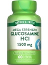 Nature's Truth Glucosamine HCI 1500mg | 60 Caplets | Mega Strength | Non-GMO & Gluten Free Supplement