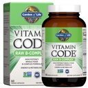 Garden of Life Vitamin B Complex, 60 Vegan Capsules, High Potency Vitamins for Energy & Metabolism with B6, Folate & B12 as Methylcobalamin Plus Probiotics