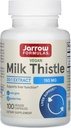 Jarrow Formulas Milk Thistle 150 mg - 100 Veggie Kapsule - antioksidant, ki podpira imunski odziv, delovanje jeter in glutation - do 100 Servingov