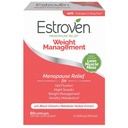 Estroven Weight Management for Menopause Relief - 60 Ct. - Clinically Proven Ingredients Help Manage Weight, Provide Night Sweats & Hot Flash Relief - Drug-Free & Gluten-Free