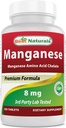Cel mai bun naturals Manganese Amino Acid Chelat) 8 mg- 250 comprimate