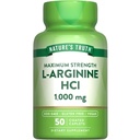 Nature's Truth L-Arginine HCL 1000mg | 50 Caplets | Essential Amino Acid Supplement | Vegan, Non-GMO & Gluten Free Supplement