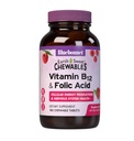 BlueBonnet Nutrition Earth Sweet Vitamin B12 1000 mcg & Folic Acid 400mcg - Brain Health & Energy Vitamins for Women & Men - Vegan, Gluten-Free Raspberry B 12 Vitamin - 180 Chewable Tablets