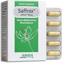 NAVEH PHARMA Saffrox - Mood Support Safran Supplement. 28mg Safran Extract. Parandada heaolu, suurendada energiat. Looduslik ja ohutu, mitte-GMO, kemikaalivaba, vegan sõbralik. 1 kuu pakkumine (30 kapslit)