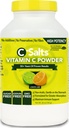C-Salts Vitamina CPowder suplementari - 100% High Dose Buffera Cowder per a la implementació d'Imne - Orgueica, Sugar-Free, Vegan, No-GMO, Stomach-Amicly, Llimona 26eoz