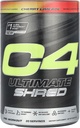 Cellucor C4 Ultimate Shred Pre Workout Toz, Metabolism Supplement with Cayenne Ekstraksiyon+300 mg Caffeine+TeaCrine+Dynamin - Cherry Limeade, 20 Servisler
