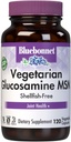 Bluebonnet Vegetarian Glucosamina con MSM Suplemento - Shellfish-Free Joint Support Supplement for Women & Men - Glucosamine HCI - Vegan, Kosher, Libre de soia, Gluten & Dairy - 120 V Caps