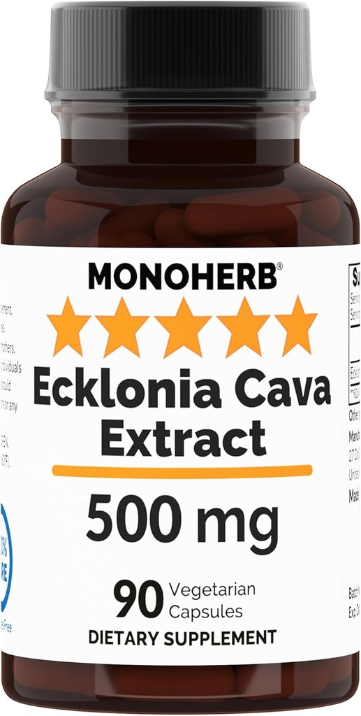 MONOHERB Ecklonia Cava Extract 500 mg kapselia kohti - 90 kasviskapselia