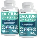 4-in-1 Calcium Supplements for Women and Men - Calcium with Vitamin D3 K2 5000 IU Supplement, 601mg per Serving for Heart, Bones & Body Defenses - Gluten-Free, Vegan-Friendly (240 ct)