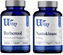 Utzy Naturals Metabolic Support Bundle | Nattokinase 100 mg and Berbecol 500 mg