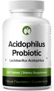 Lactobacillus Acidophilus Probiotic supplement 240 Tablets 3 Billion CFU Probiotics for Men " Women Supports Intestinal Digestive " Gut Health (240, Lactobacillus Acidophilus)