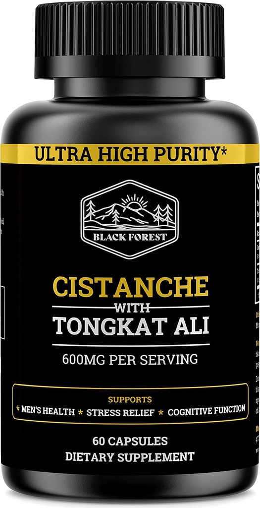 Cistanche Tubulosa 200mg & Tongkat Ali 400 מ"ג (Max Purity) 2 חודש אספקה (50% Echinacoside + 10% Acetoside עם טונגקאט עלי עבור גברים 200:1 (Longjack) Eurycoma Longifolia) בדומה Fadogia Agrestisrestisrestisrestisrestisrestisrestisrestisrestisali for Men 200:1