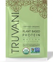 Truvani Vegan Pea Protein Promoture 124; Matcha 124; 20g Szerves Növényalapú Protein