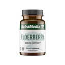 NutraMedix Elderberry Antioxidants Supplement Capsules - Elderberry Extract to Promote a Healthy Inflammatory Response, Daily Immune Support, and Bowel Health (60 Capsules)