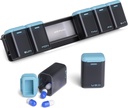 Haftalık Pill Organizer Manyetik, Emekli Pill Box 7 Gün 1 Gün Bir Gün Büyük Pill Vaka Seyahati, Hafta Günlük İlaç Yararı, Tıp Konteyneri Tamam Vitamini, Blue