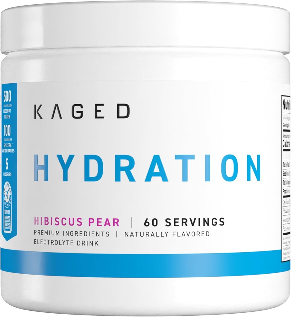 Cated Hydration Electrolytes Powder Deposal 124; Hibiscus Pear Depoter 124; Hydra- Charge Sports Drink Mix 124; Pre, Post, Intra Workout Depoter 124; Low Carb, Vegan, Gluten Free Depoter 124; Kosttilskud til mænd og kvinder