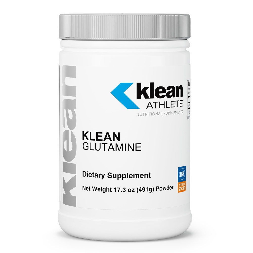 Klean Athlete Klean Glutamine - Immunity Support & Gut Health* - Amino Acids Supplement - NSF Certified for Sport - Non-GMO, Gluten Free & Vegan - 17.3 oz
