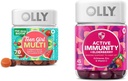 OLLY Teen Girl Multi Gummy, Gesunde Haut und Immununterstützung, 15 essentielle Vitamine, 70 Graf Gummy Active Immunity+Elderberry, 45 Gummis, Berry Flavor
