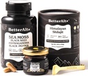 Beter Alt Shilajit Resin 30 gm & Sea Moss Capsules Energy Duo