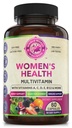 Womens Daily Multivitamin Multimineral Supplement for Energy, Mood, Focus, Hair, Skin & Nails. Made for Women with 30+ Nutrients, Fruit & Energy Blend. Womens Vitamins, USA Made.