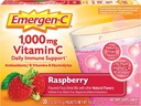 Alaaser Emergen-C-vitamiini C Fizzy Drink Mix vadelma - 1000 Mg - 30 Packets