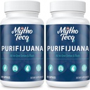 90.000 MG Detox and Cleanse, Body Clean for Men & Women, Fast Detoxification, Nierreiniging & Repair, Natuurlijke Kruiden Premium Formule voor lever, spijsvertering & Mood, 120 Caps