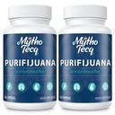 MythoTecq 90,000 MG Detox and Cleanse, Body Detox for Men & Women, Fast Detoxification, Kidney Cleanse & Repair, Natural Herbal Premium Formula for Liver, Digestion & Mood, 120 Caps