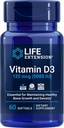 Life Extension Super Selenium kompleks E-vitamiini Rakutervise Kapslid (100 Loe) ja Vitamiin D3 5000 IU Luu ja Aju Tervis Softgels (60 Loe)