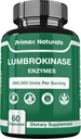 Suplemen Lumbrokinase - Lumbrokinase 40 mg per Serving (Max Activity - 800.000 unit) Suplemen Lumbrokinase Enzymes (Mirip Nattokinase) Non GMO, Soy Free, Gluten Free (60 Capsules)